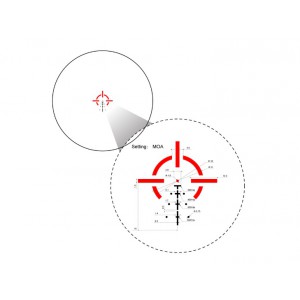 Прицел призматический Vector Optics Paragon 4x24, VEPS-MBR, арт. SCPS-M04 [VECTOR OPTICS]